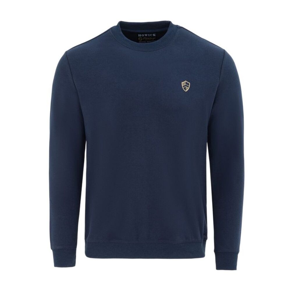 Howick Mens Logo Sweatshirt / Dark Blue